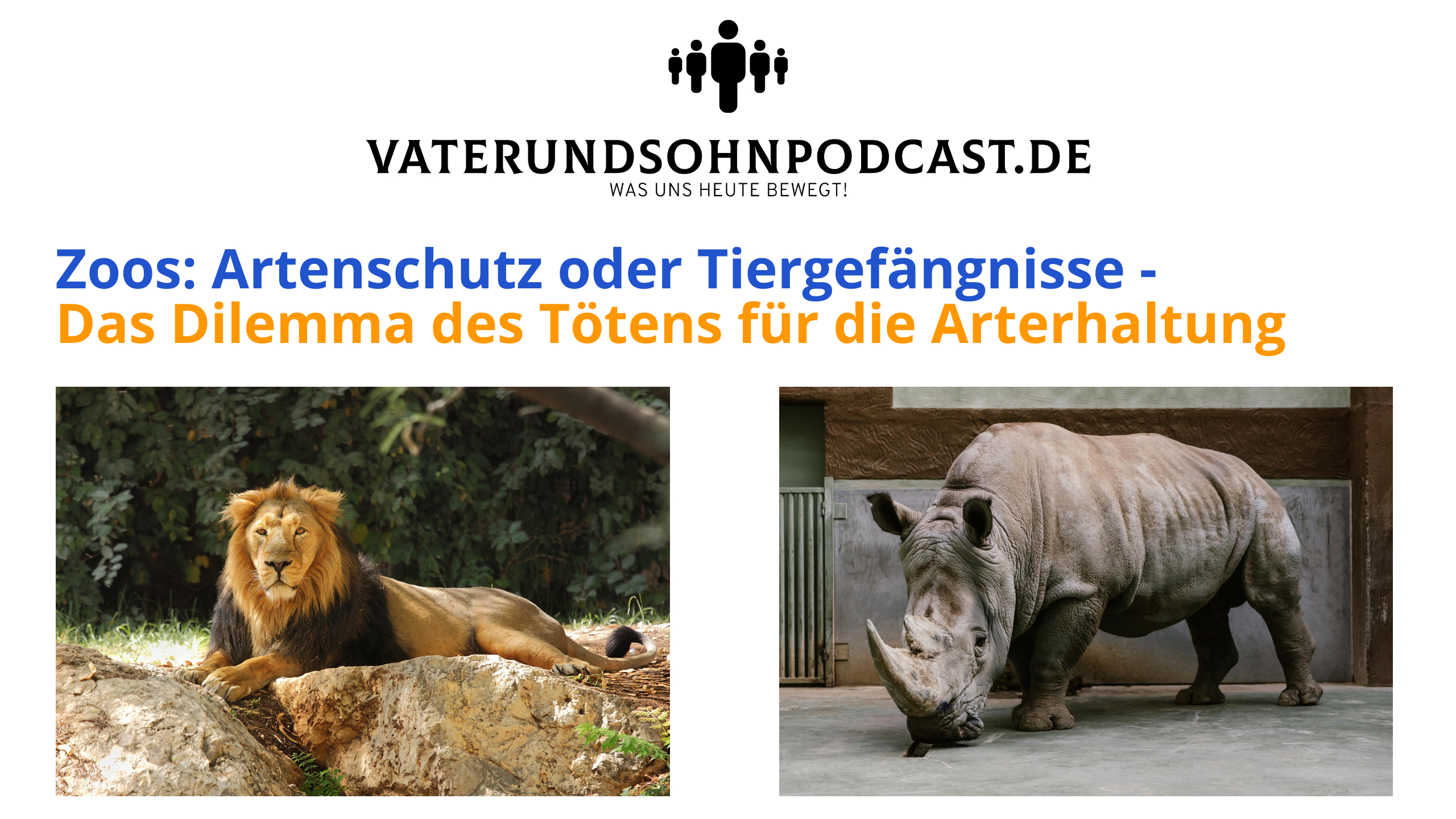 Zoos - Artenschutz oder Tiergefängnisse